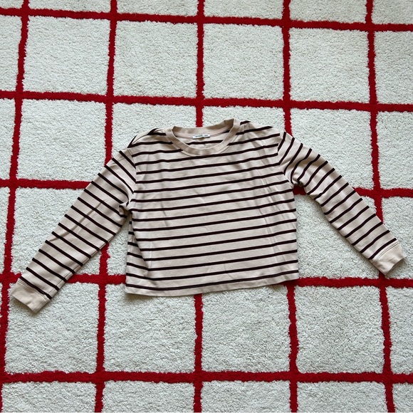 ZARA striped cropped sweater - Picture 3 of 5